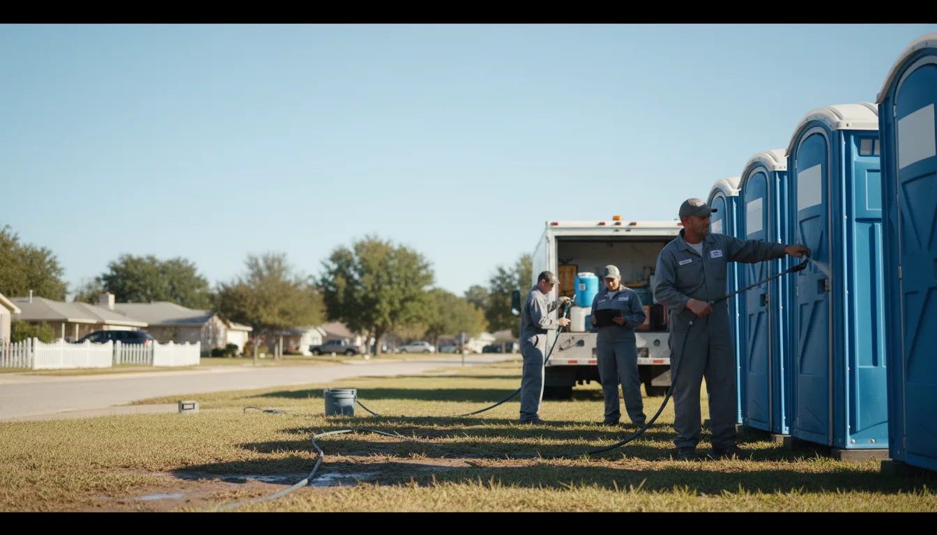 Long-Term Portable Toilet Rental in Petersburg, ND near me
